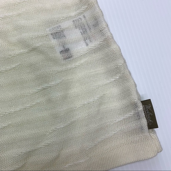 Woolrich Sweater Cream Knit 2XL V Neck Long Sleeve XXL Plus Size - Picture 5 of 9